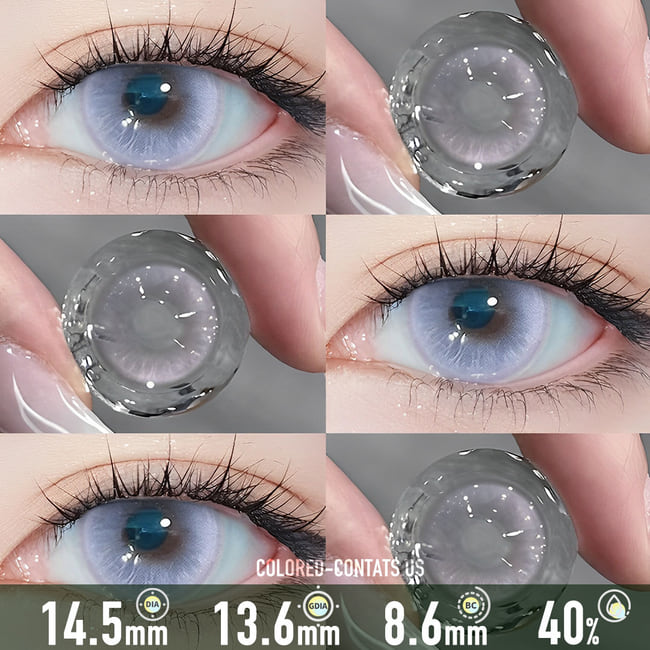 Mystic Touch Purple Contact Lenses