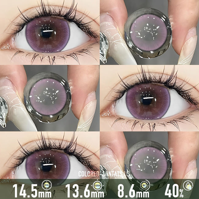 Fantasy Unicorn Purple Contact Lenses