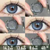 Fox Glacier Blue Contact Lenses