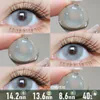 Polar Ice Light Grey Blue Contact Lenses