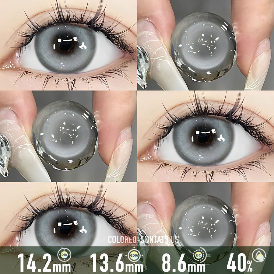 Moonlight Silver Grey Contact Lenses