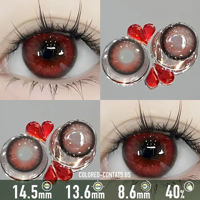 Mystical Tower Rose Contact Lenses