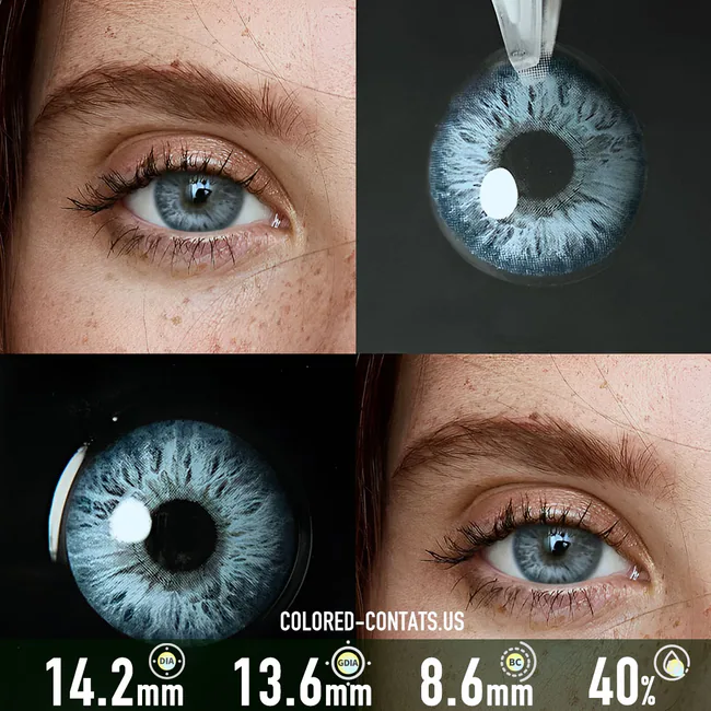 Flirting Blue Contact Lenses