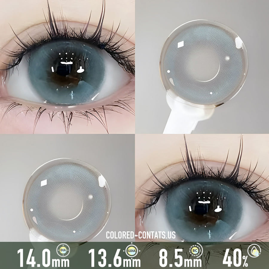 Arctic Mist Blue Contact Lenses - Ccus Eyewear · Premium Colored Contacts Arctic Mist Blue Contact Lenses