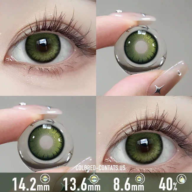 Bristol Sage Contact Lenses