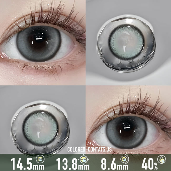 Icy Ocean Blue Contact Lenses