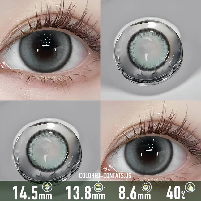 Icy Ocean Blue Contact Lenses