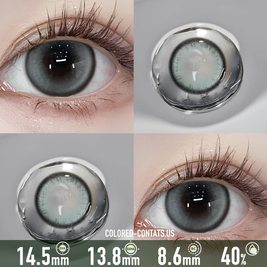 Icy Ocean Blue Contact Lenses - Ccus Eyewear · Premium Colored Contacts Icy Ocean Blue Contact Lenses