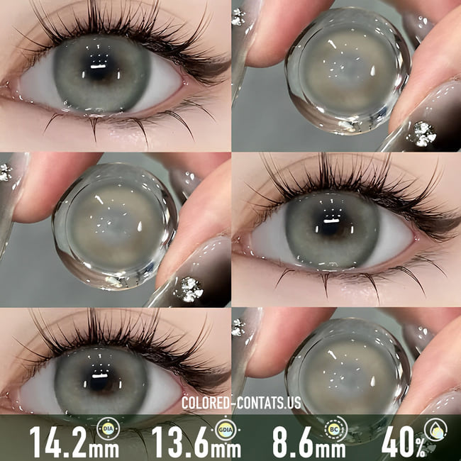 Pearl Opal Mist Contact Lenses