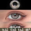 Snow Queen Diamond Gray Contact Lenses - Ccus Eyewear · Premium Colored Contacts Snow Queen Diamond Gray Contact Lenses