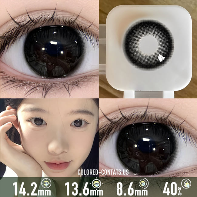 Midnight Shadow Colored Contact Lenses