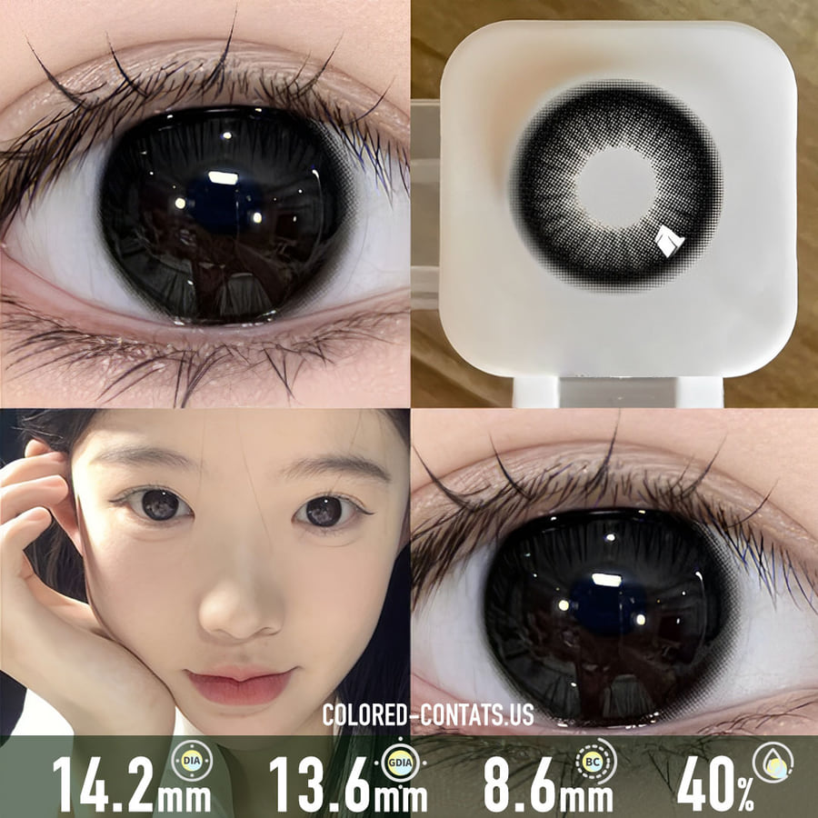 Midnight Shadow Colored Contact Lenses