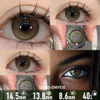 Toffee Pearl Brown Contact Lenses