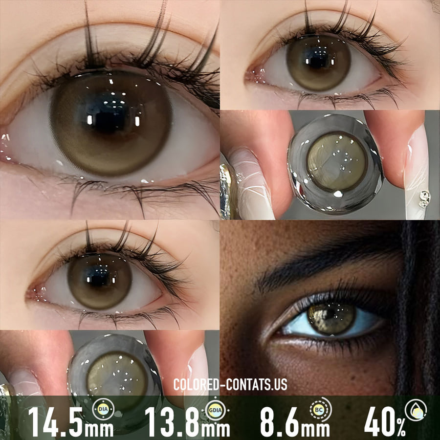 Toffee Pearl Brown Contact Lenses - Ccus Eyewear · Premium Colored Contacts Toffee Pearl Brown Contact Lenses