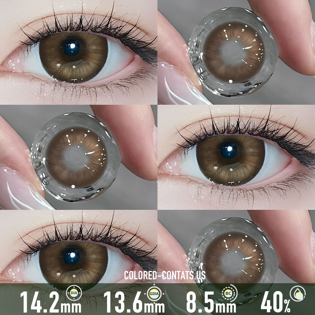 Maple Sugar Brown Contact Lenses