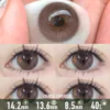 Honey Cream Brown Contact Lenses