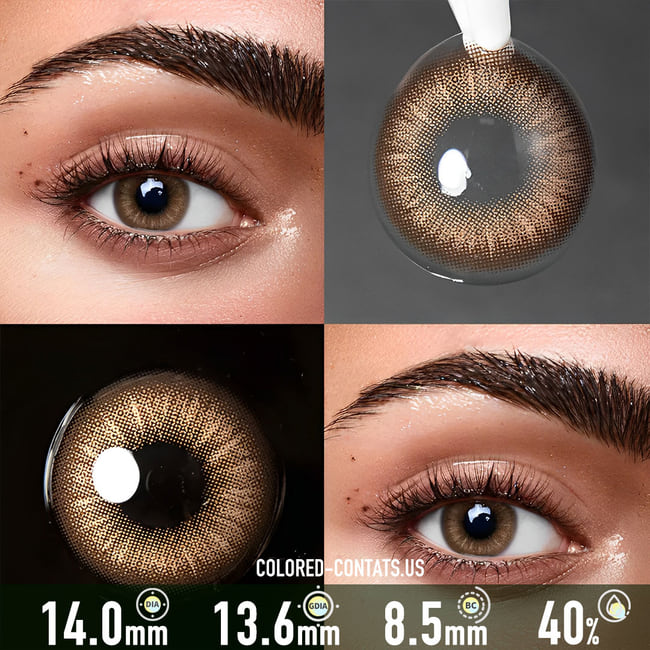 Home - Ccus Eyewear · Premium Colored Contacts Savage Brown Contact Lenses