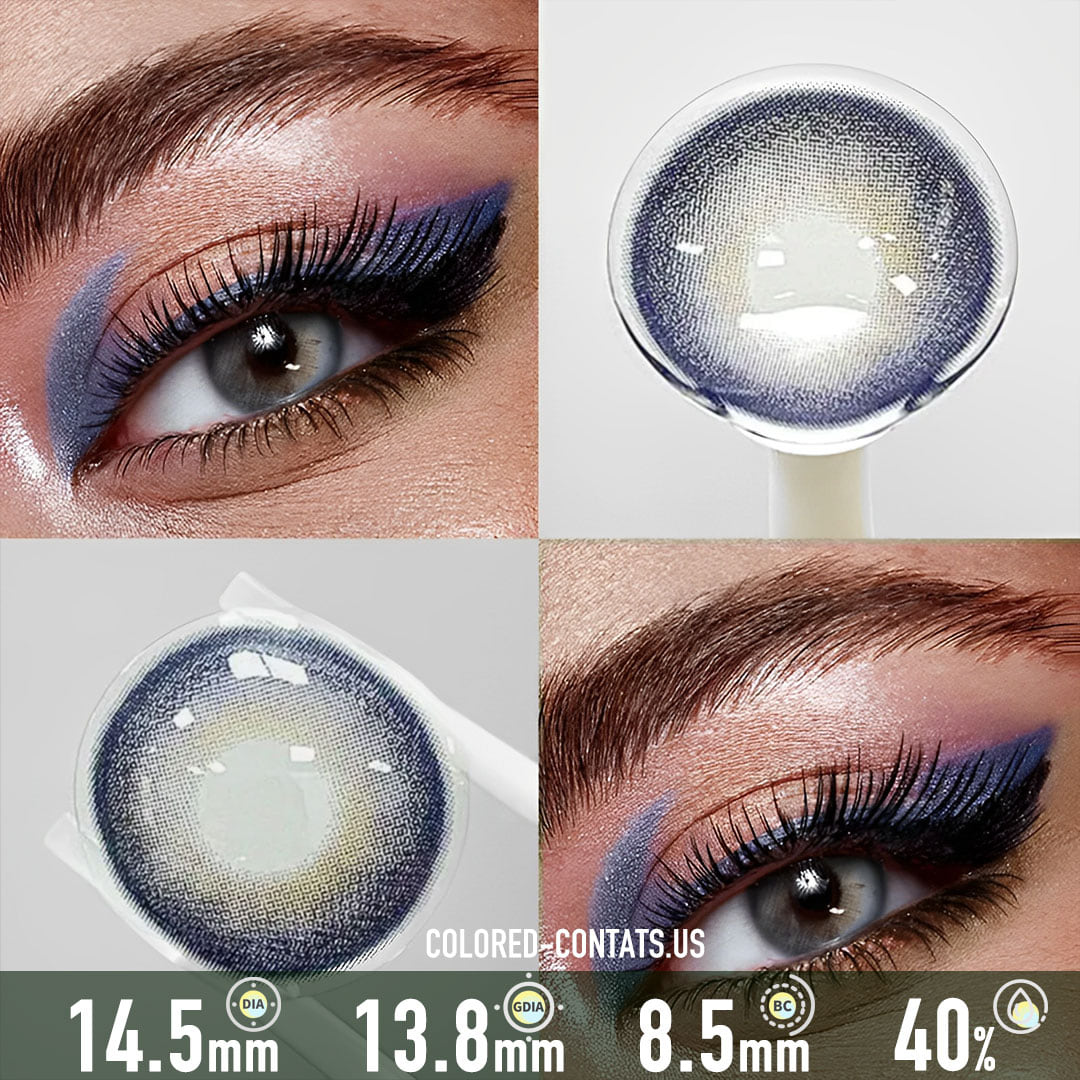 Freesia Blue Contact Lenses