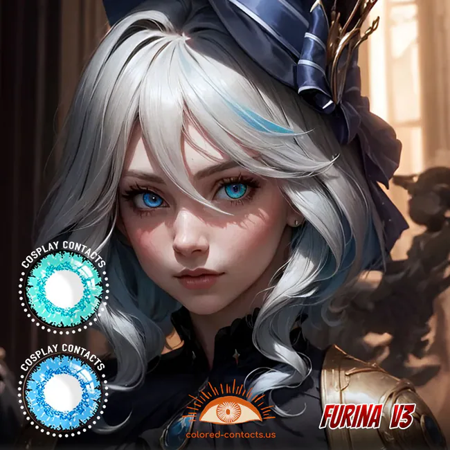 Furina Cosplay Contact Lenses - Image 3