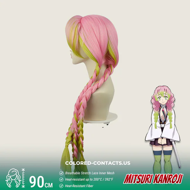 Mitsuri Kanroji Cosplay Wig
