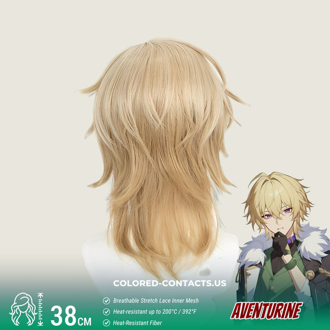 Aventurine Cosplay Wig - Ccus Eyewear · Premium Colored Contacts Aventurine Cosplay Wig - Aventurine Cosplay Wig 2