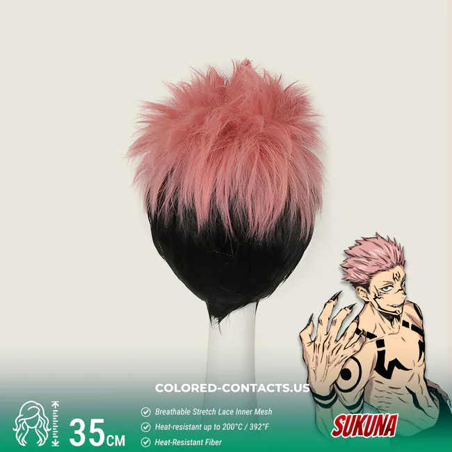 Sukuna Cosplay Wig - Sukuna Cosplay Wig 2