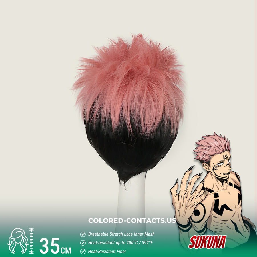 Sukuna Cosplay Wig - Sukuna Cosplay Wig 2