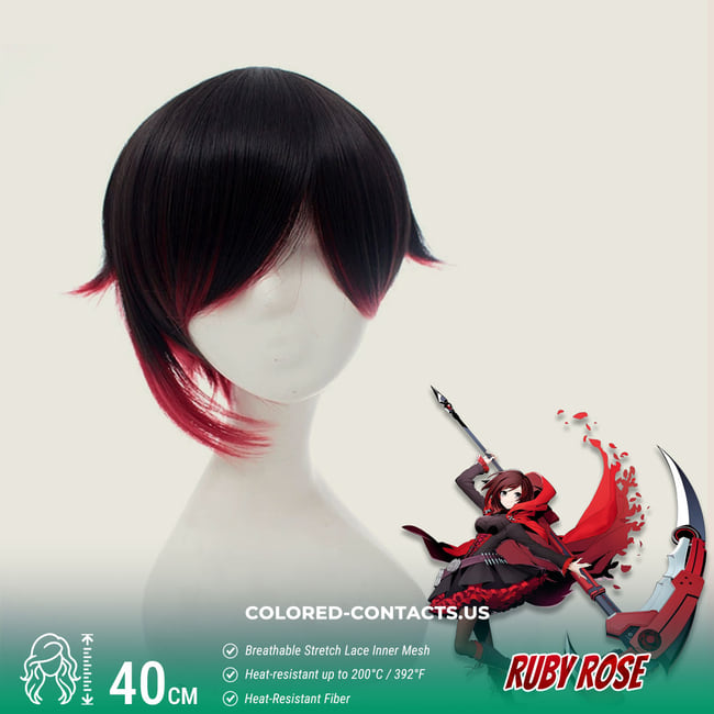 Rwby Rose Cosplay Wig