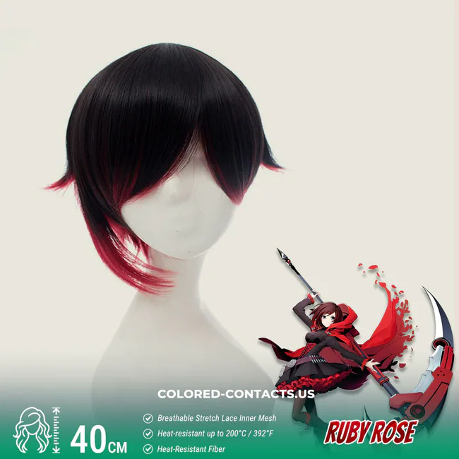 Rwby Rose Cosplay Wig