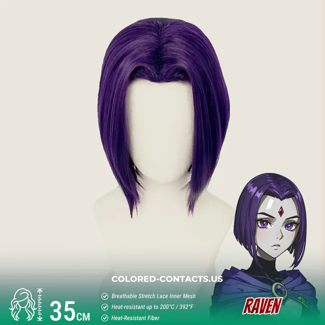 Raven (Teen Titans) Cosplay Wig