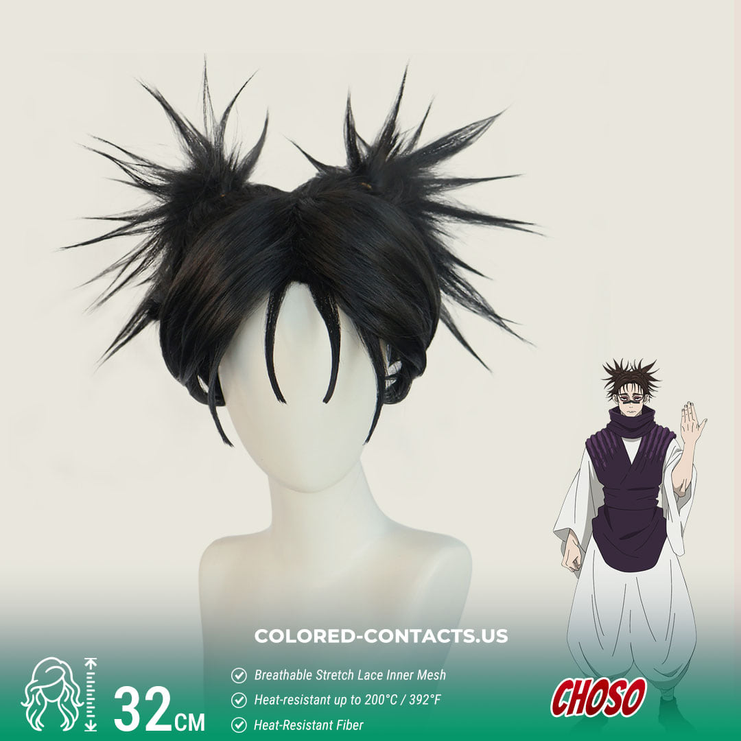 Choso Cosplay Wig - Ccus Eyewear · Premium Colored Contacts Choso Cosplay Wig