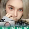Half-Blood Grey Contact Lenses