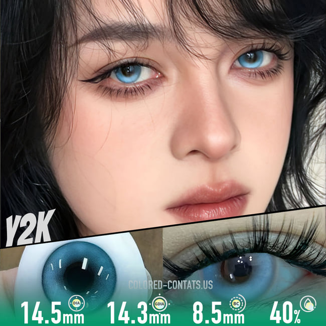 Arctic Lake Blue Contact Lenses