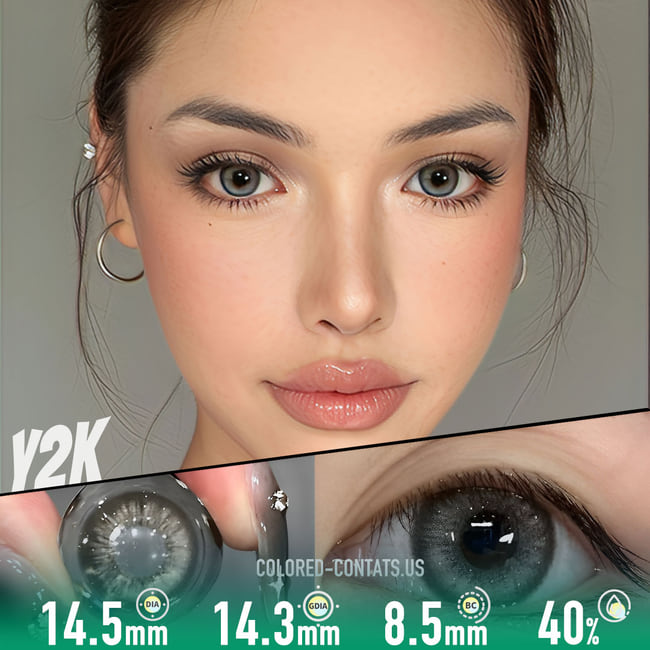 New England Grey Contact Lenses