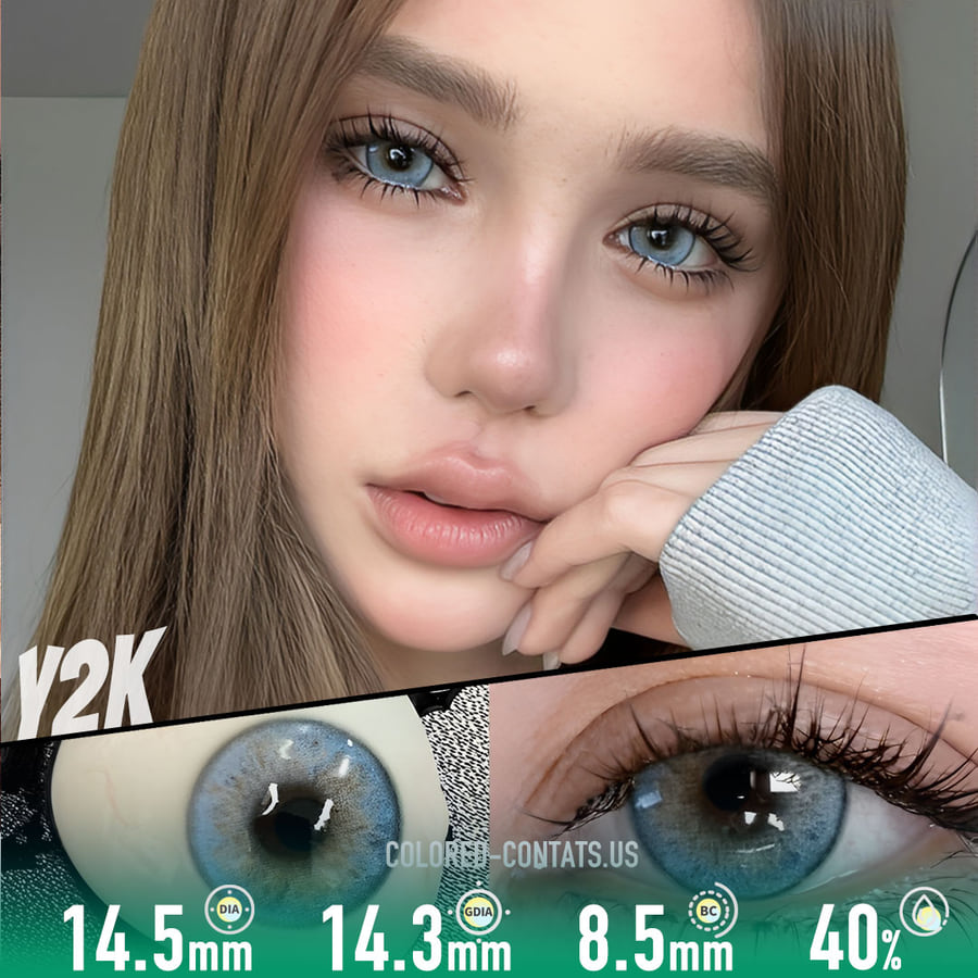 Smoky Ocean Grey Contact Lenses - Ccus Eyewear · Premium Colored Contacts Smoky Ocean Grey Contact Lenses