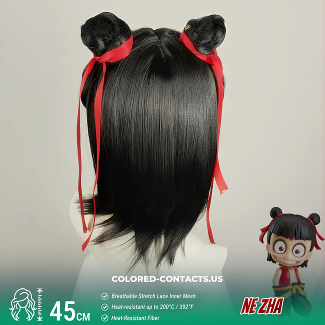 Ne Zha Cosplay Wig - Nezha Cosplay Wig 2