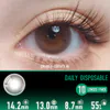 Translucent Taupe Contact Lenses