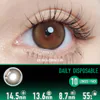 Toasted Hazel Chocolate Contact Lenses