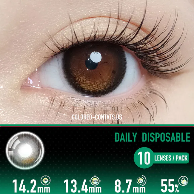 Sacred Sunset Amber Contact Lenses