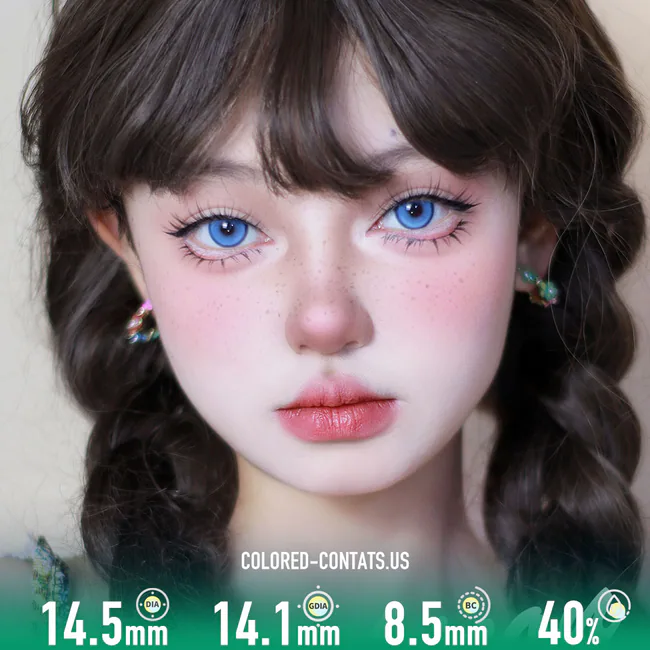 Mermaid Deep Green Contact Lenses (10 Pcs) - Cc Mermaid 2