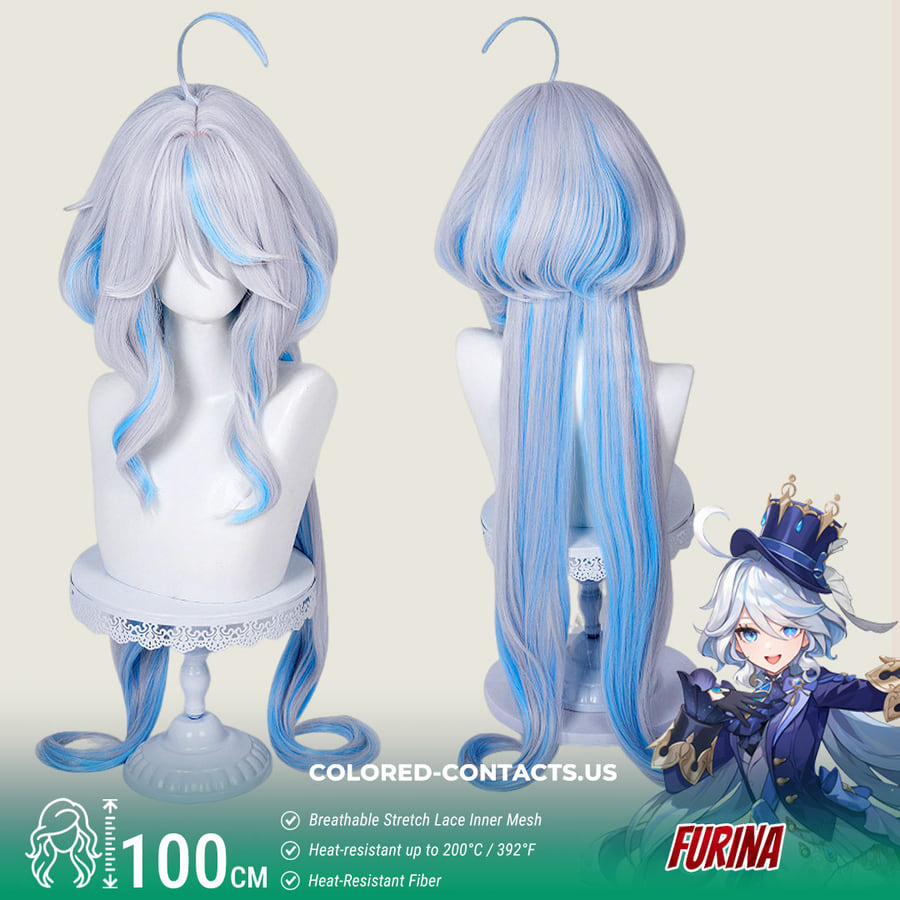 Furina Cosplay Wig - Furina Cosplay Wig Long