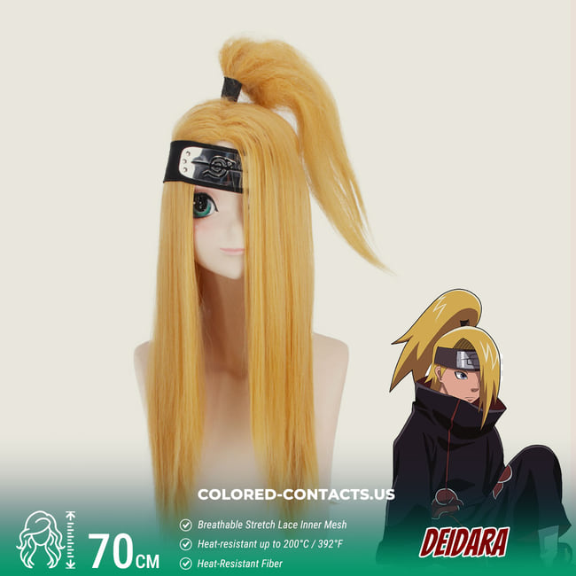 Golden Layered Cosplay Wig