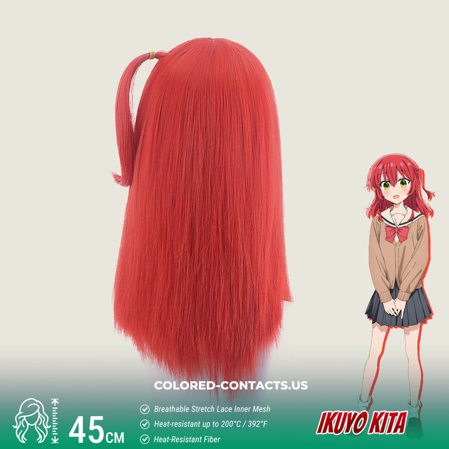Ikuyo Kita Cosplay Wig - Ccus Eyewear · Premium Colored Contacts Ikuyo Kita Cosplay Wig - Ikuyo Kita Cosplay Wig 2