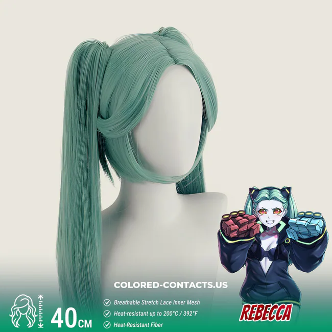 Cyberpunk Edgerunners Rebecca Cosplay Wig