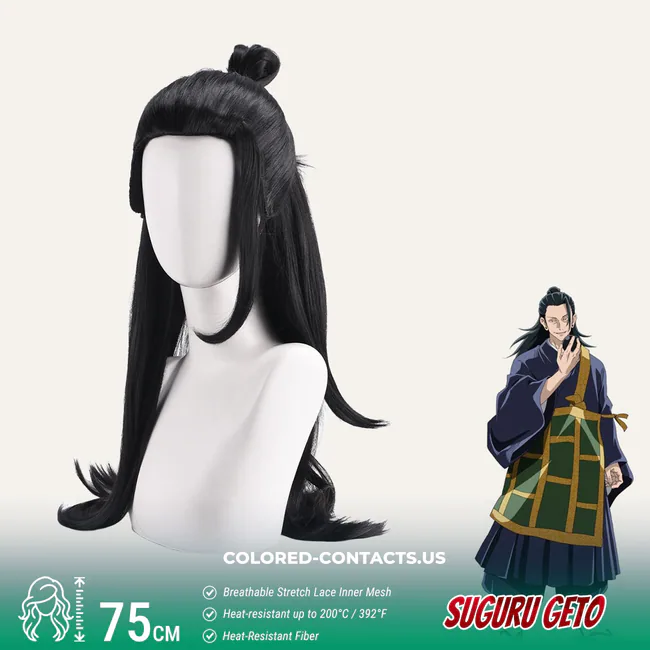 Suguru Geto Cosplay Wig