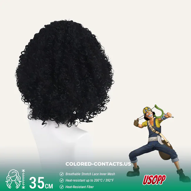 Usopp Cosplay Wig - Usopp Cosplay Wig 2