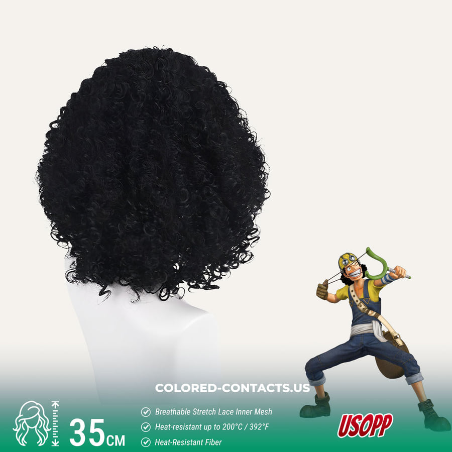 Usopp Cosplay Wig - Usopp Cosplay Wig 2