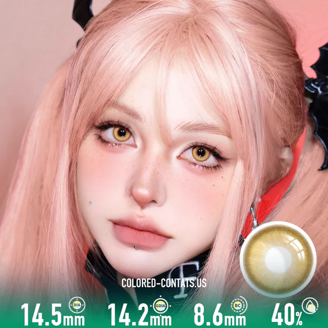 Magic Fairy Crystal Brown Contact Lenses