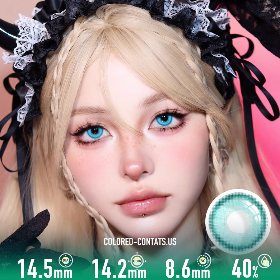 Magic Fairy Gem Green Contact Lenses