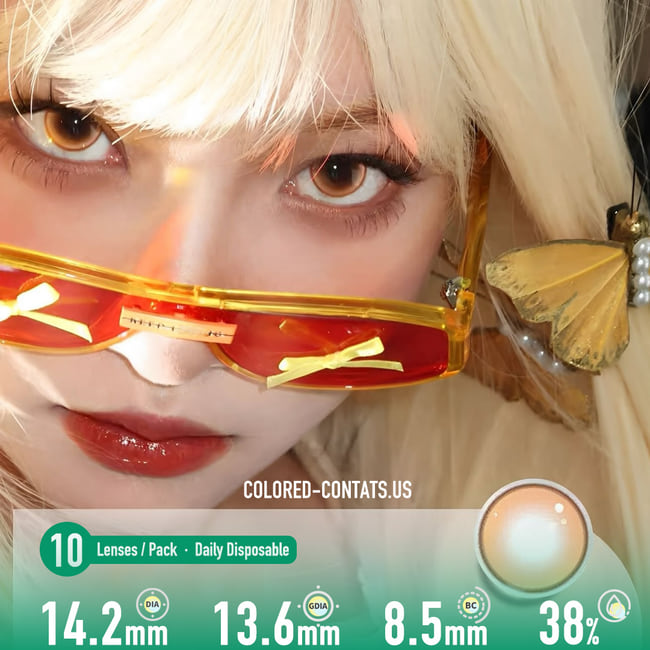 Mystic Iris Brown Contact Lenses